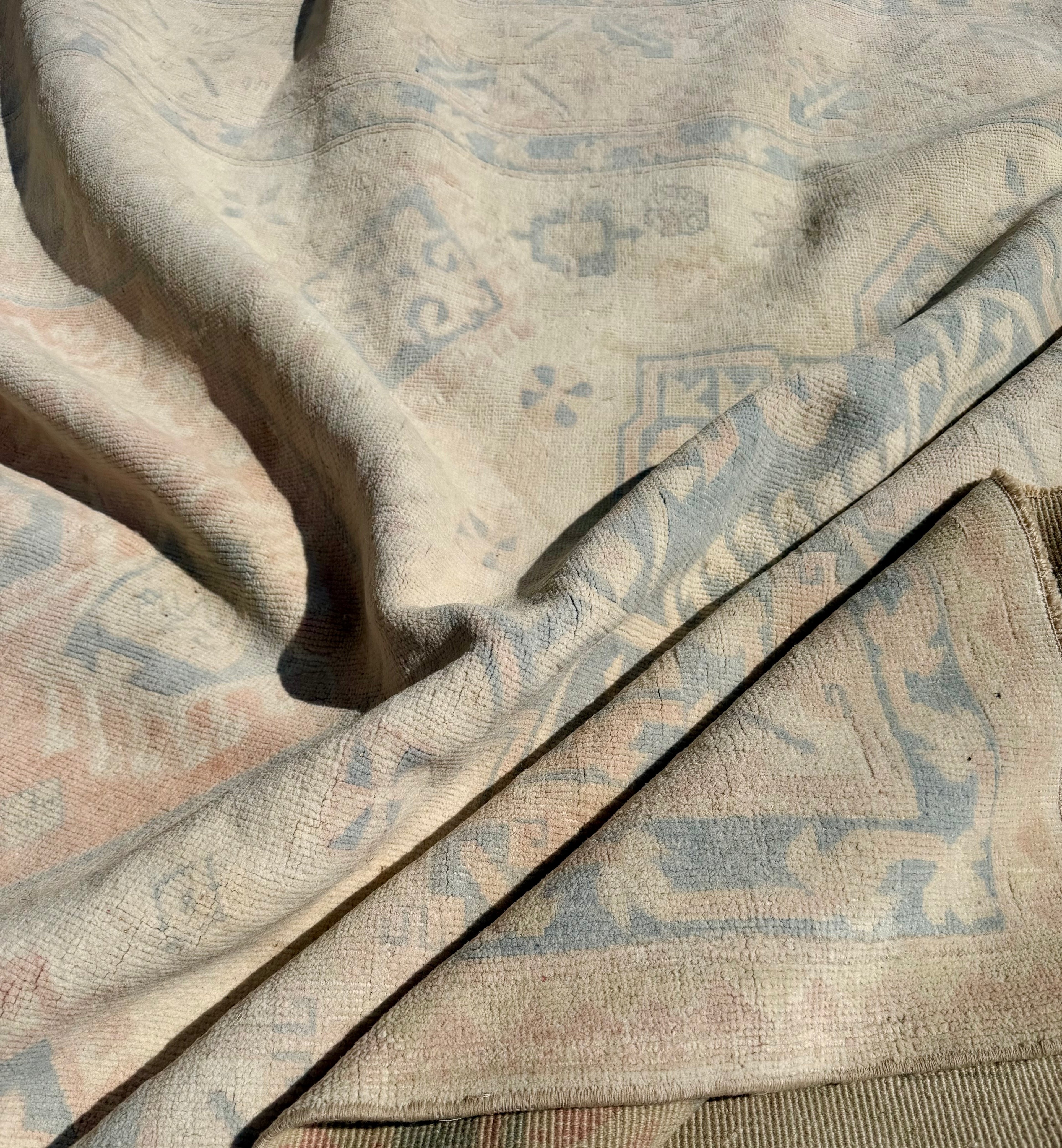 Vintage Turkish Rug, 11'3" x 7'